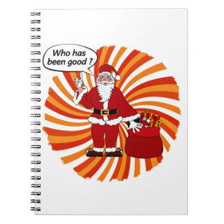 Cuaderno Felices fiestas con Santa