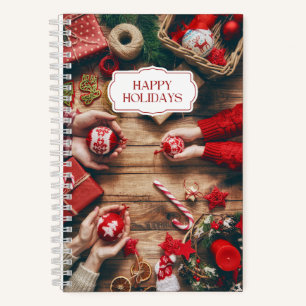 Cuaderno Felices vacaciones Navidades