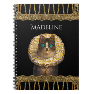Cuaderno Felicette Knight Bonito Monograma de Kitty Francés