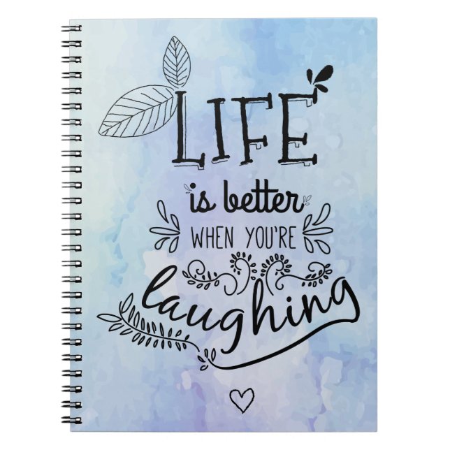 Cuaderno Felicidad Cotización de vida Sueños Actitud Motiva (Frente)
