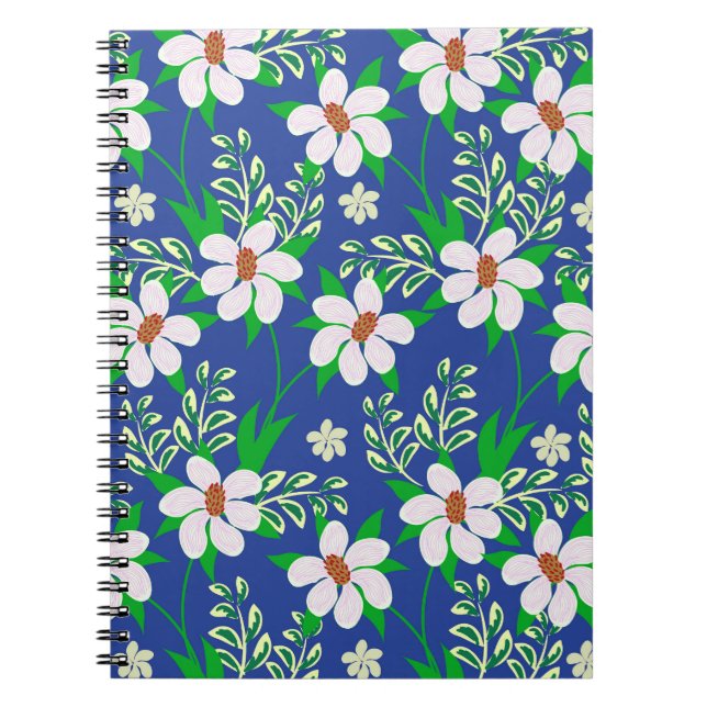 Cuaderno Felicidad Nupcial: Fondo de Invitación Floral (Frente)