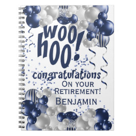 Cuaderno Felicitaciones por retiro de la marina