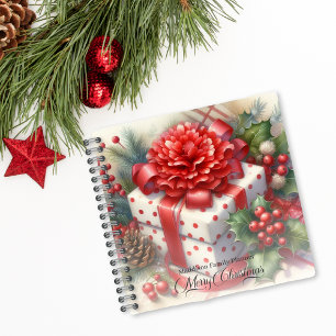 Cuaderno Feliciz Navidad Coquette de Floral en Lazo
