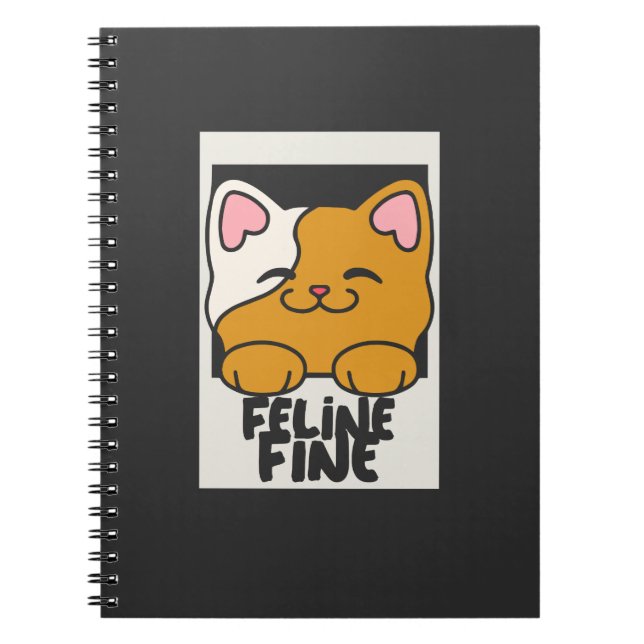 Cuaderno Feline Fine (Frente)