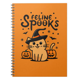 Cuaderno Feline Spooks