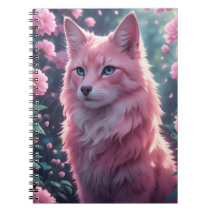 Cuaderno felino fantasioso