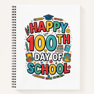 Cuaderno Feliz 100º Día de Escuela | Celebración en el Aula