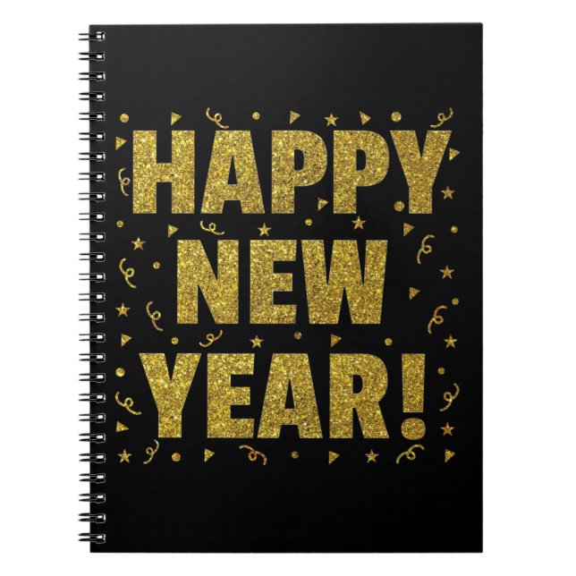 Cuaderno Feliz Año Nuevo (Frente)