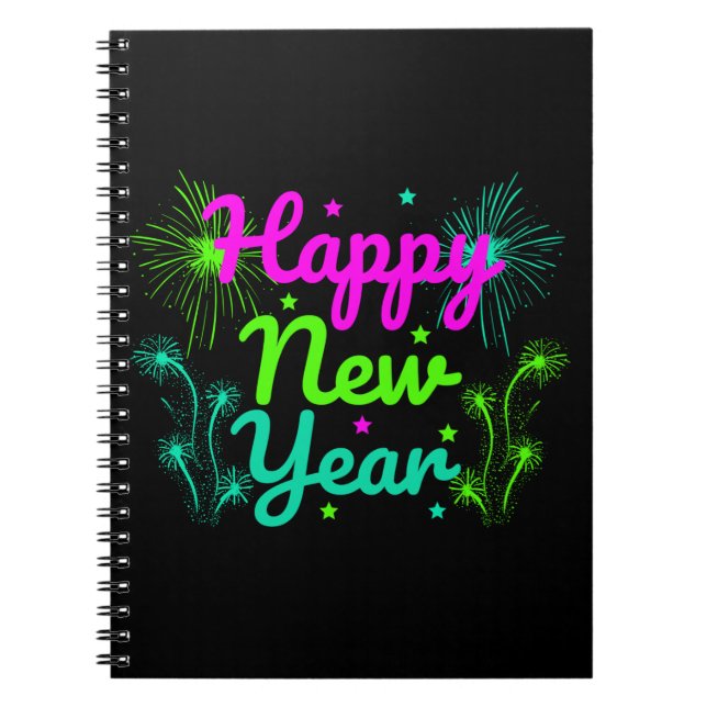 Cuaderno Feliz Año Nuevo (Frente)