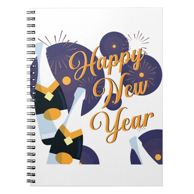 Cuaderno Feliz Año Nuevo (Frente)