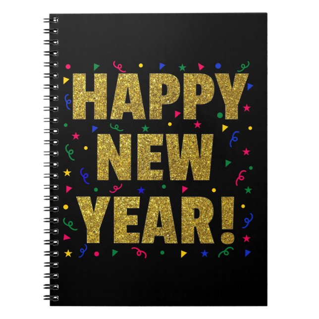 Cuaderno Feliz Año Nuevo (Frente)