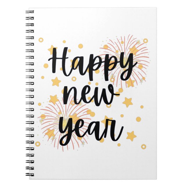 Cuaderno Feliz Año Nuevo (Frente)