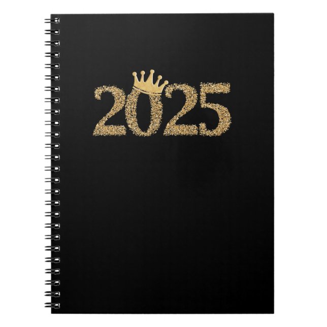 Cuaderno Feliz Año Nuevo 2025 (Frente)