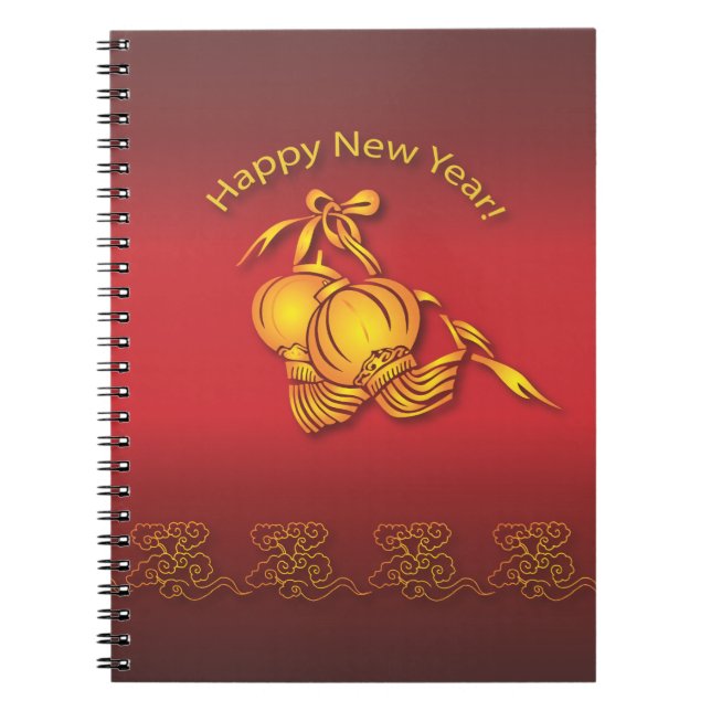 Cuaderno ¡Feliz Año Nuevo Chino! (Frente)