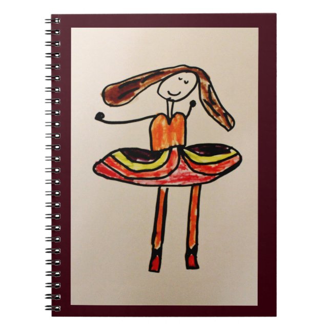 Cuaderno Feliz Ballerina (Frente)