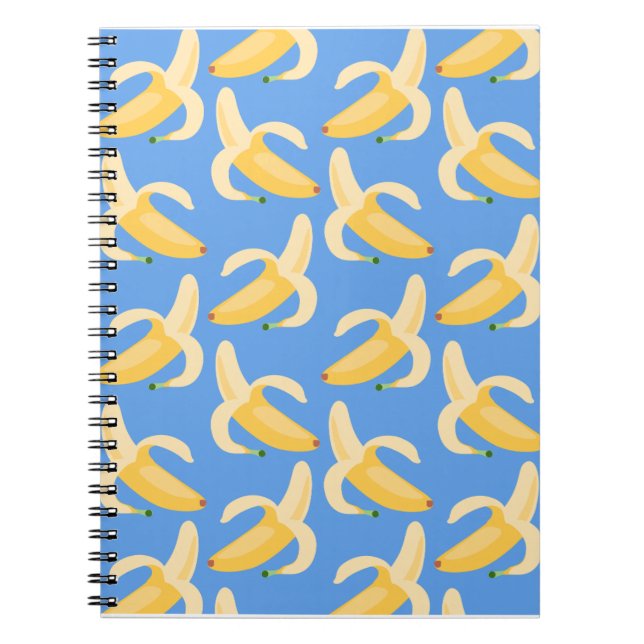 Cuaderno Feliz Banana Azul  (Frente)