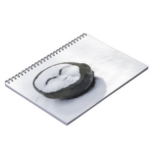 Cuaderno Feliz Buda con la nieve facial