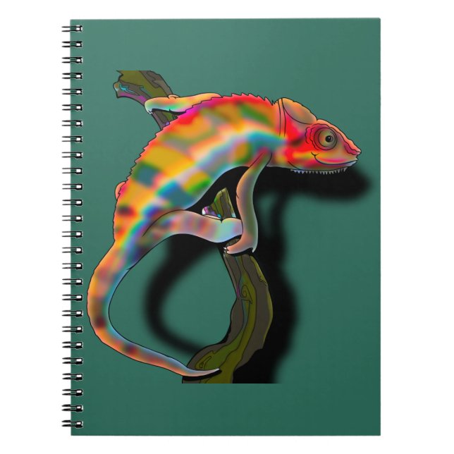 Cuaderno Feliz Chameleon (Frente)
