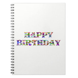 Cuaderno Feliz cumpleaños