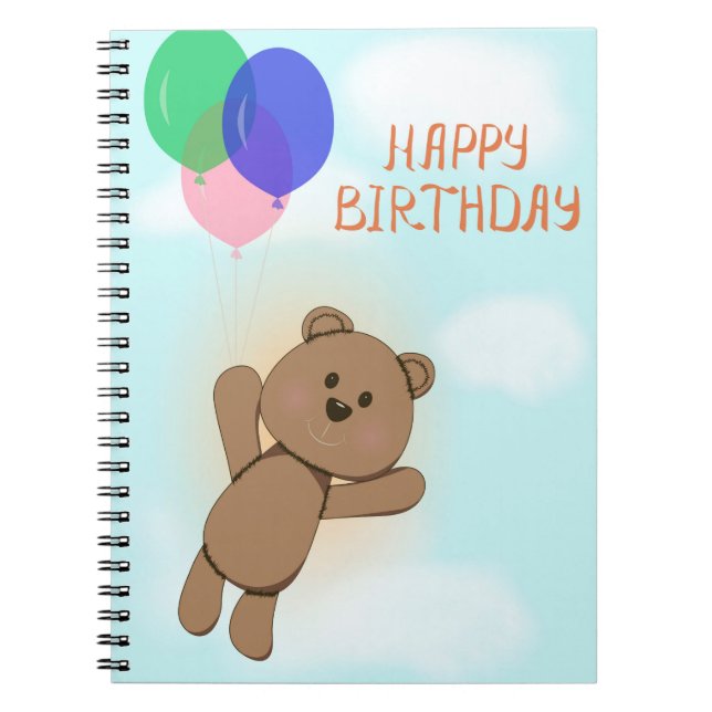Cuaderno Feliz cumpleaños (Frente)
