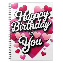 Cuaderno Feliz cumpleaños