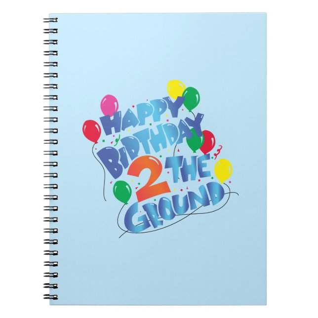Cuaderno Feliz cumpleaños (Frente)