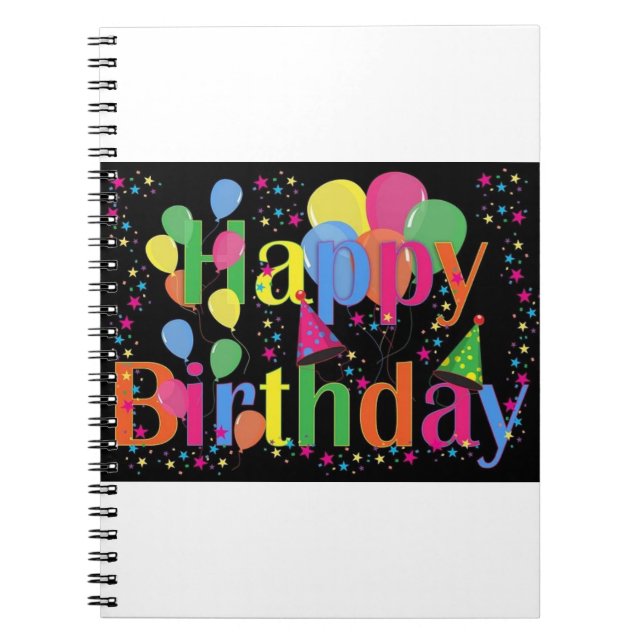 Cuaderno Feliz cumpleaños 🎂 (Frente)
