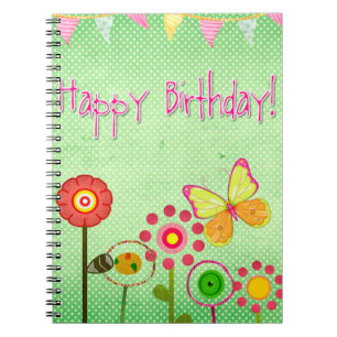 Cuaderno Feliz cumpleaños