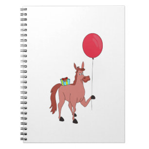 Cuaderno Feliz cumpleaños, caballo