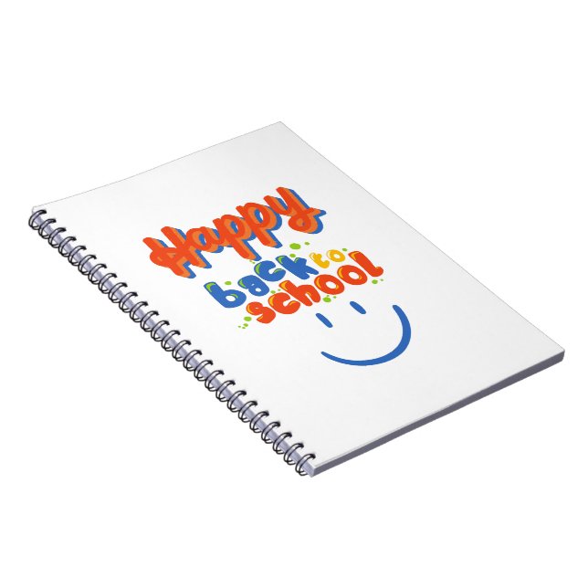 CUADERNO FELIZ DE REGRESO A CLASES (Lado Derecho)