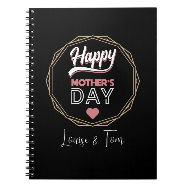 Cuaderno Feliz día de la madre (Frente)