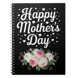 Cuaderno Feliz Día de la Madre Floral Bonita Mamá Abuela Es