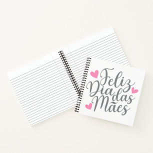 Cuaderno Feliz Día de la Madre Portátil