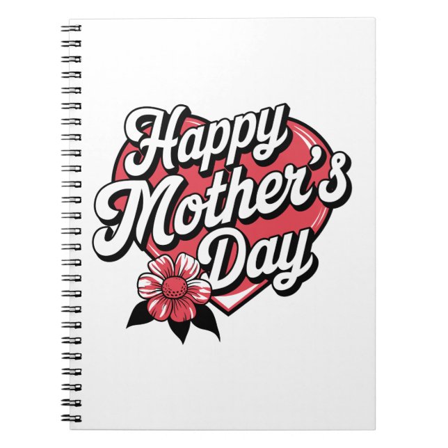 Cuaderno Feliz Día de las Madres (Frente)
