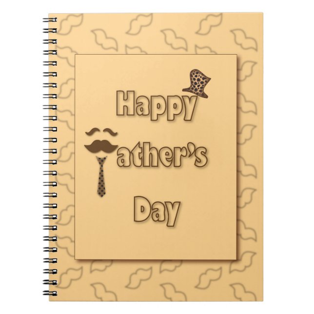 Cuaderno Feliz Día de los Padres (Frente)