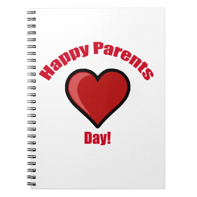 Cuaderno ¡Feliz Día de los Padres! (Frente)