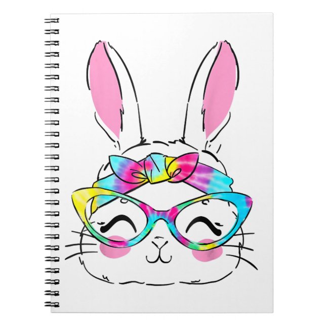 Cuaderno Feliz Día de Pascua Conejo Conejo Conejo Conejo Ca (Frente)