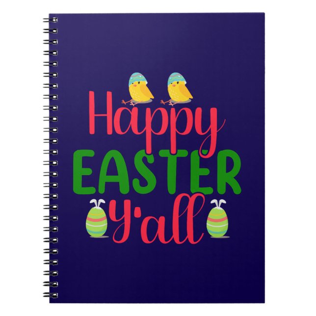 Cuaderno Feliz Día de Pascua Y'all-29791 (Frente)