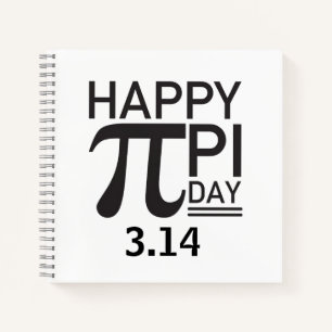 Cuaderno Feliz Día De Pi
