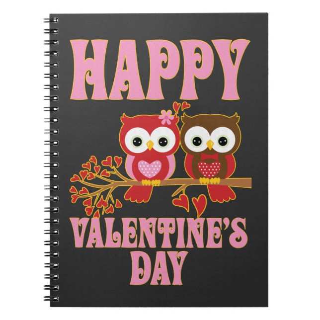 Cuaderno Feliz Día de San Valentín (Frente)