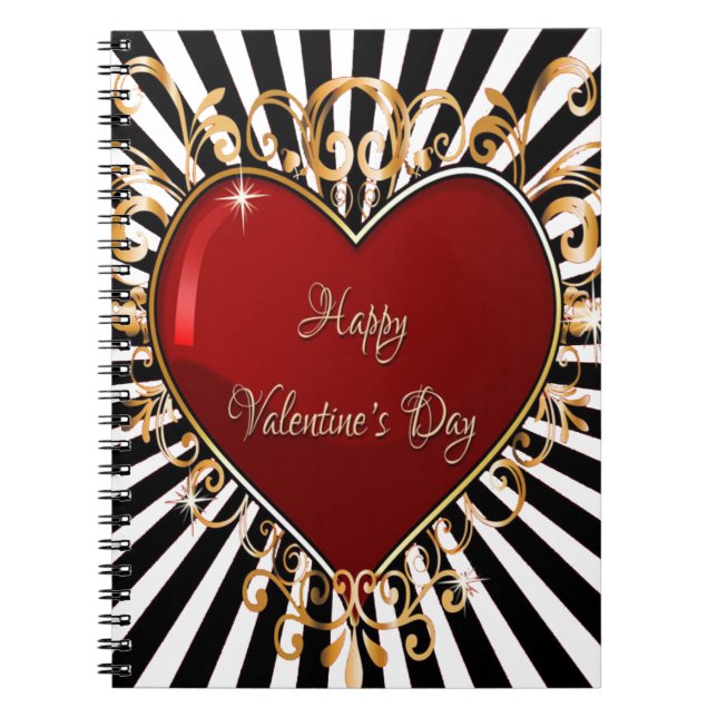 Cuaderno Feliz Día de San Valentín (Frente)