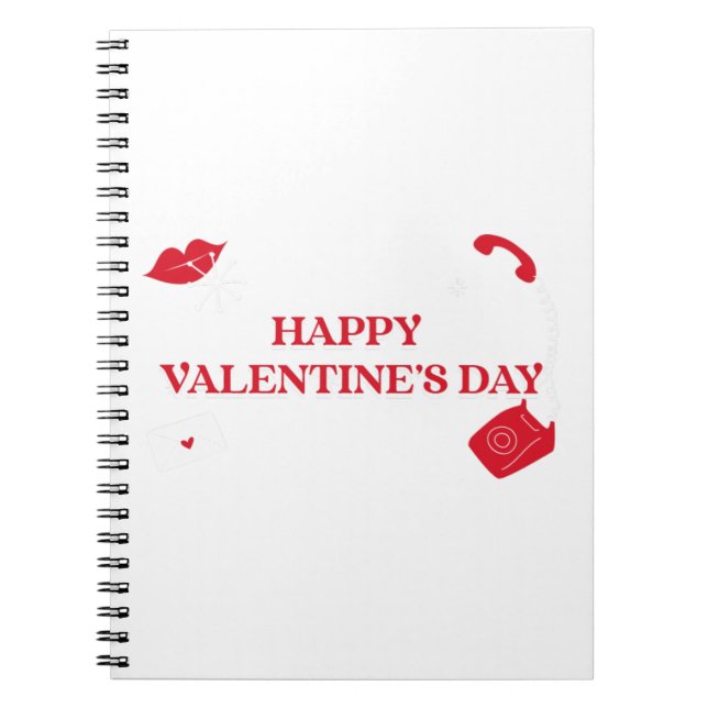 Cuaderno Feliz Día de San Valentín (Frente)