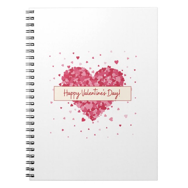 Cuaderno Feliz Día de San Valentín 2023, Te amo mi amor (Frente)