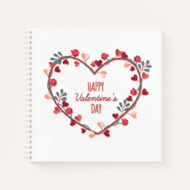 Cuaderno Feliz Día de San Valentín | Portátil