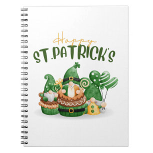 Cuaderno Feliz Día de Santa Patrullas - Lucky Irish Clover