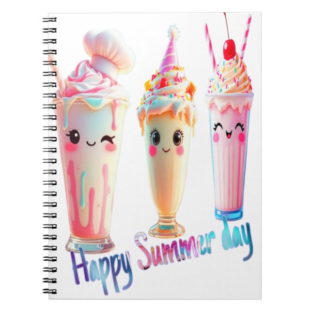 Cuaderno Feliz Día de Verano (Frente)