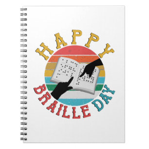 Cuaderno Feliz Día del Braille