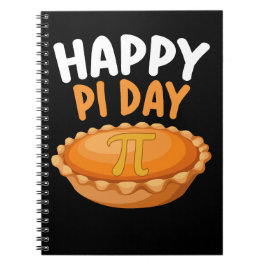 Cuaderno Feliz Día del Pi Pastel Matemáticas Matemáticas Ar