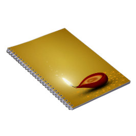 Cuaderno Feliz Diwali Diya - Portátil