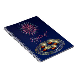 Cuaderno Feliz Diwali Ganesha Rangoli - Equipo portátil